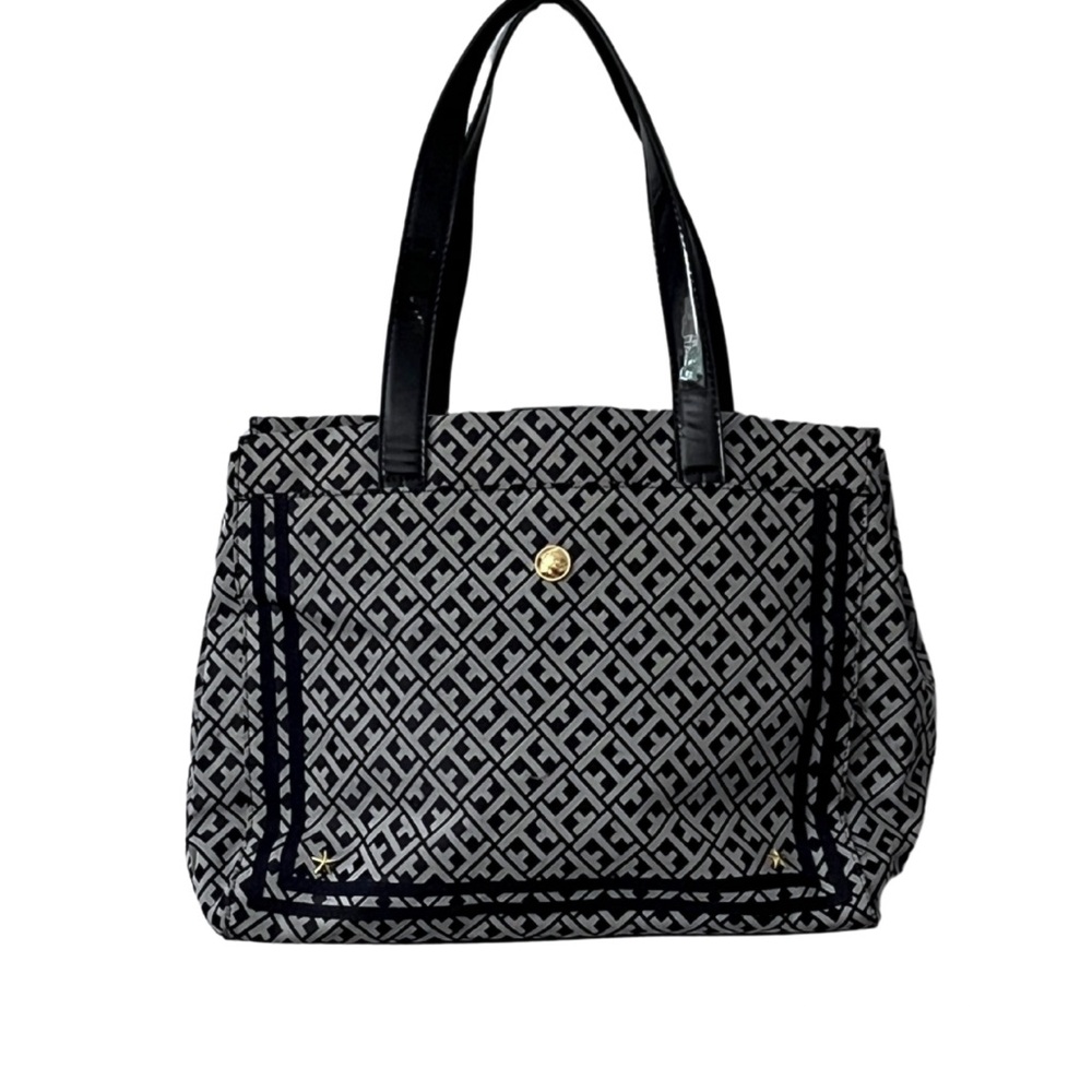 Tommy Hilfiger Navy & Grey Tote Bag